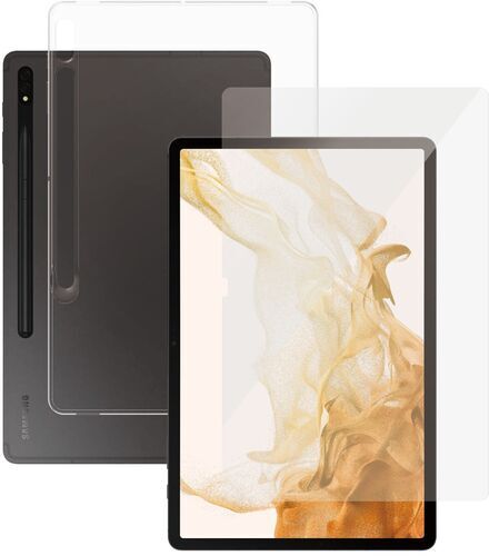 Transparent Tablet Cover & Screen Protector | PanzerGlass | Samsung Galaxy Tab S8+