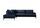 Papira corner sofa left navy blue | dark blue, thumbnail 2 of 4