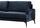 Papira corner sofa left navy blue | dark blue, thumbnail 4 of 4