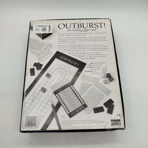 Parker OUTBURST! 01118D Brettspiel Partyspiele | multicolored, image 3 of 3