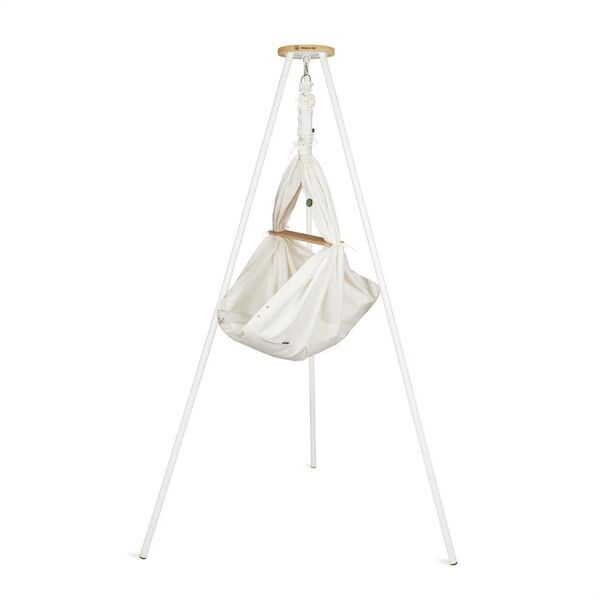 Pauli & Co Basic Federwiege | Tripod ohne Motor | white 1