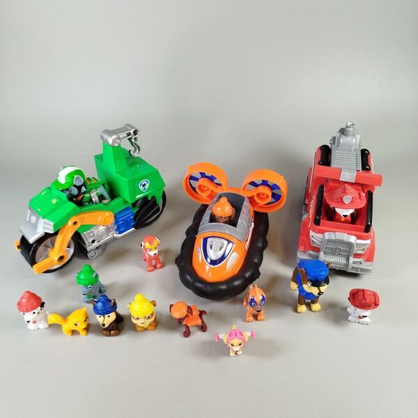 Paw Patrol Figuren & Fahrzeuge Set von 14 | mehrfarbig 2