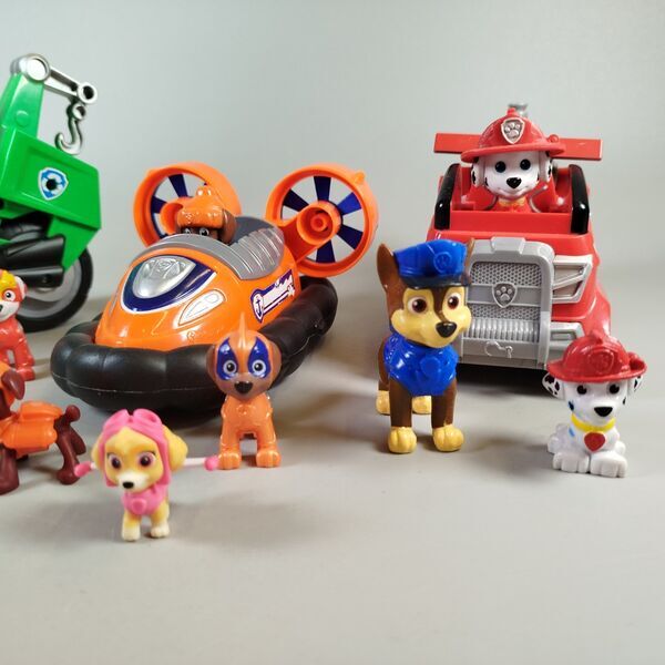Paw Patrol Figuren & Fahrzeuge Set von 14 | mehrfarbig 4