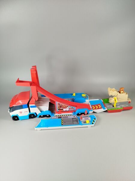 Paw Patrol Set - Paw Patroller Truck, Dino Rettung & Polizei | mehrfarbig 2