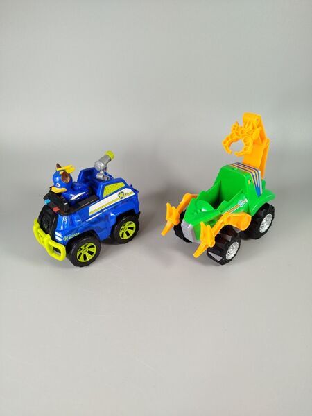 Paw Patrol Set - Paw Patroller Truck, Dino Rettung & Polizei | multicolored 4