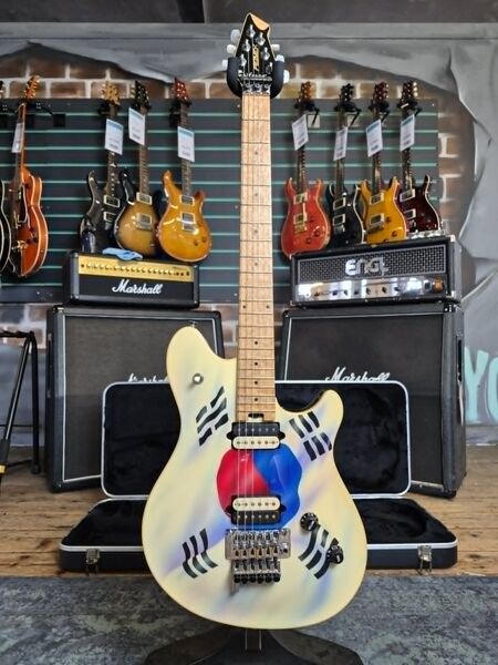 Peavey Custom Shop EVH Wolfgang Custom South Korea Flag 2003 Electric Guitar | Original, image 1 of 5