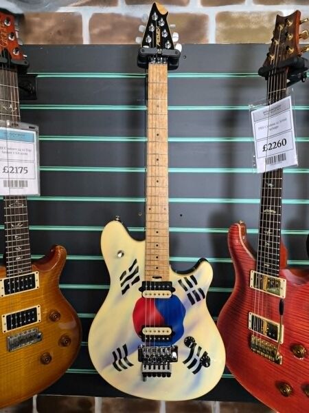 Peavey Custom Shop EVH Wolfgang Custom South Korea Flag 2003 Electric Guitar | Original, image 2 of 5