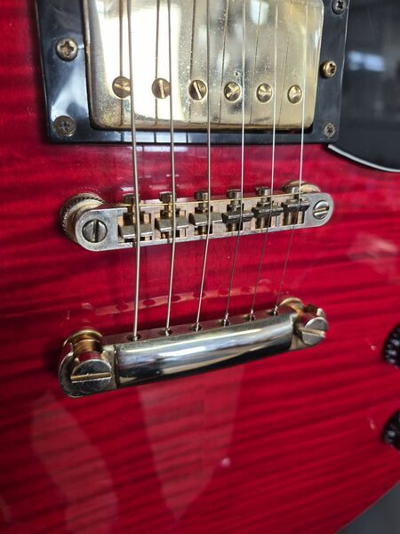 Peavey JF1EX Transparent Red Semi-Hollow Electric Guitar | red, image 5 of 5