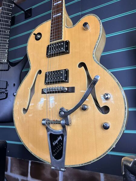 Peavey Rockingham Natural Gloss c.2002 Hollow Body Electric Guitar | Natural Gloss, image 5 of 5