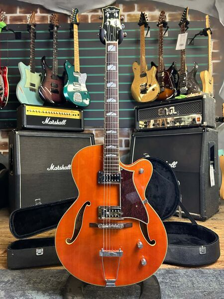 Peerless Electra Orange 2007 Hollow Body Electric Guitar | orange, image 1 of 5