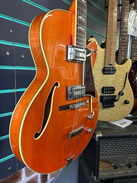 Peerless Electra Orange 2007 Hollow Body Electric Guitar | orange, image 3 of 5