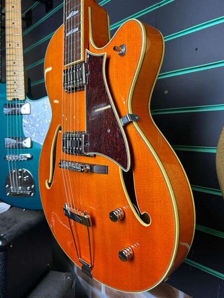 Peerless Electra Orange 2007 Hollow Body Electric Guitar | orange, image 5 of 5