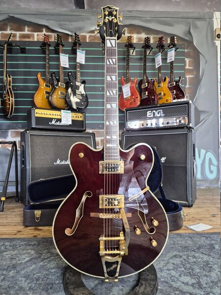 Peerless Tonemaster Custom Wine Red 2007 Hollow Body Electric Guitar | wine red, image 1 of 5