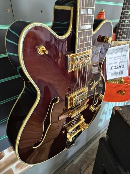 Peerless Tonemaster Custom Wine Red 2007 Hollow Body Electric Guitar | wine red, image 3 of 5