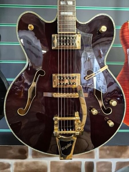 Peerless Tonemaster Custom Wine Red 2007 Hollow Body Electric Guitar | wine red, image 4 of 5