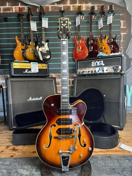 Peerless Tonemaster JH Special Sunburst Hollow Body Electric Guitar | sunburst, image 1 of 5