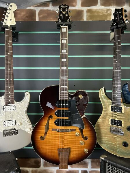 Peerless Wizard Standard Sunburst 2009 Hollow-Body Electric Guitar | sunburst, image 2 of 5
