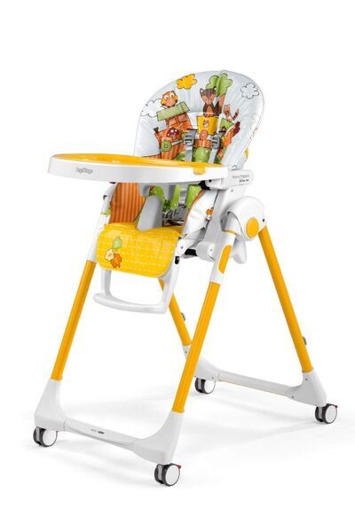 Peg Perego Prima Pappa Follow Me | Narančasta/bijela, image 1 of 2