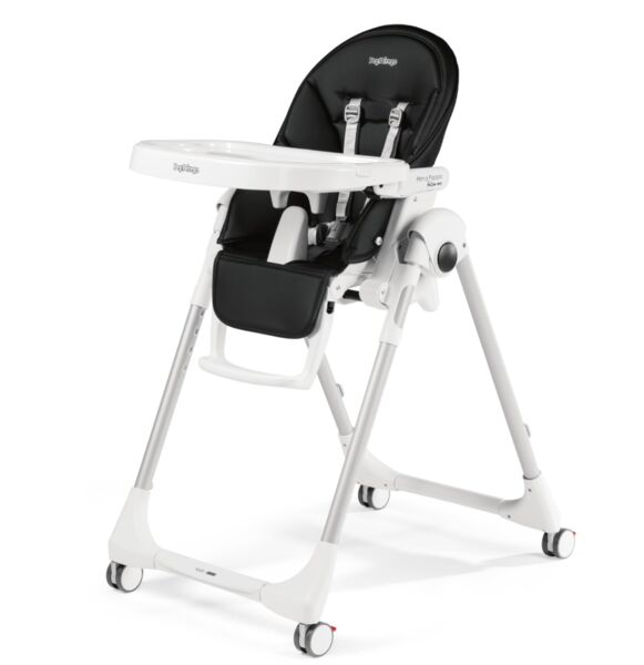 Peg Perego Prima Pappa Follow Me | czarny/biały, image 1 of 2
