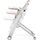Peg Perego Siesta Follow Me Hochstuhl | white/pink thumbnail 3/4