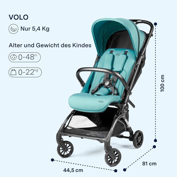 Peg Perego Volo Travel Buggy | TAHITI, image 2 of 3