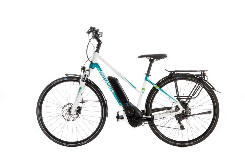 Pegasus Premio E10 (2017) | Trapez | weiß | 28" | 45 cm | 500 - 1000 km 2