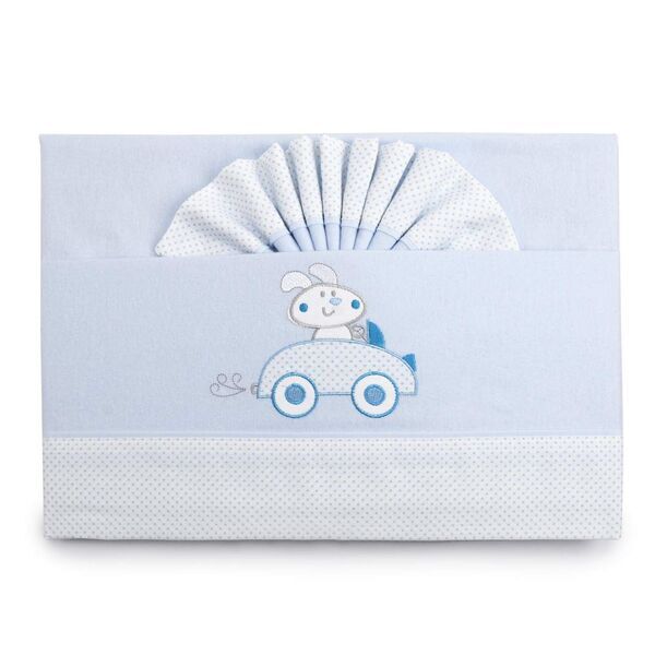 Pekitas Flanell-Bettwäsche | blue 1