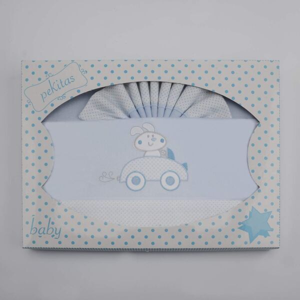 Pekitas Flanell-Bettwäsche | blue 2