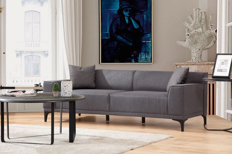 Petra 3 sofa anthracite | anthracite, image 1 of 4