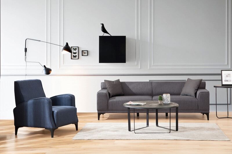 Petra 3 sofa anthracite | anthracite, image 3 of 4