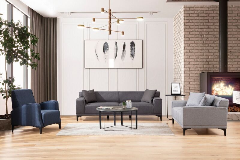 Petra 3 sofa anthracite | anthracite, image 4 of 4