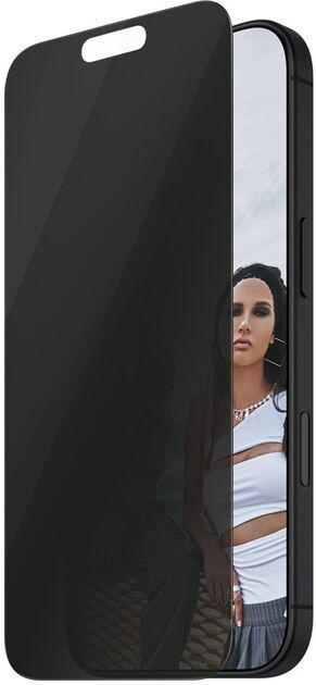aiino italian ideas - Pellicola Protettiva Full Screen RockGlass per iPhone 11 PRO Max/XS Max in Vetro Temperato con RockApplicator, Nero