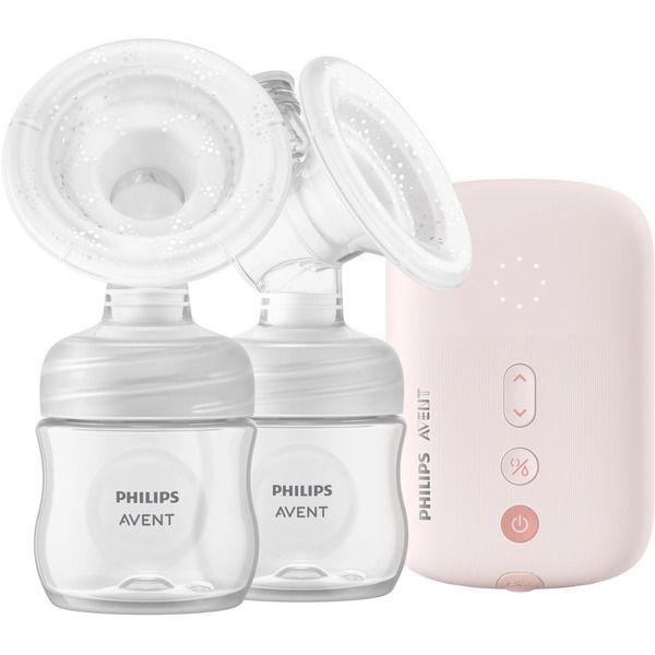 Philips Avent elektrische Doppelmilchpumpe SCF397/31 | pink 1
