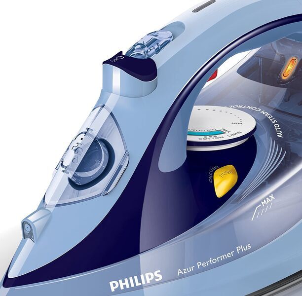 Philips Azur Performer Plus GC4526 Dampfbügeleisen | hvid/blå 2