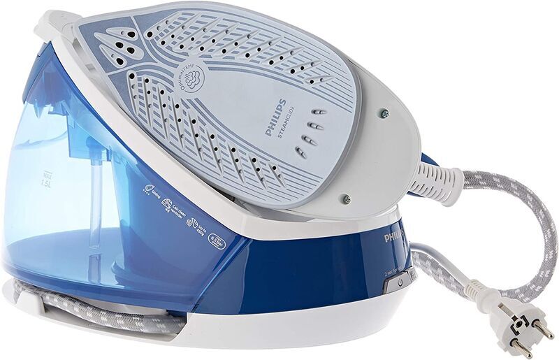 Philips PerfectCare Compact Plus GC7926 Steam Iron Station | blue/white 2