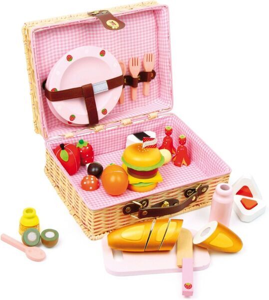 Picknickkorb Brotzeit 24-teilig | brun 1