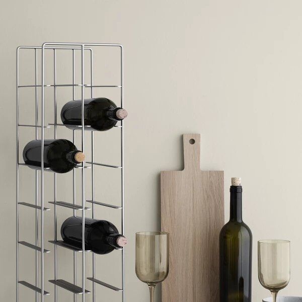 Pilare Wine Bottle Rack for 9 Bottles Moonbeam 64282 | beige, image 2 of 2