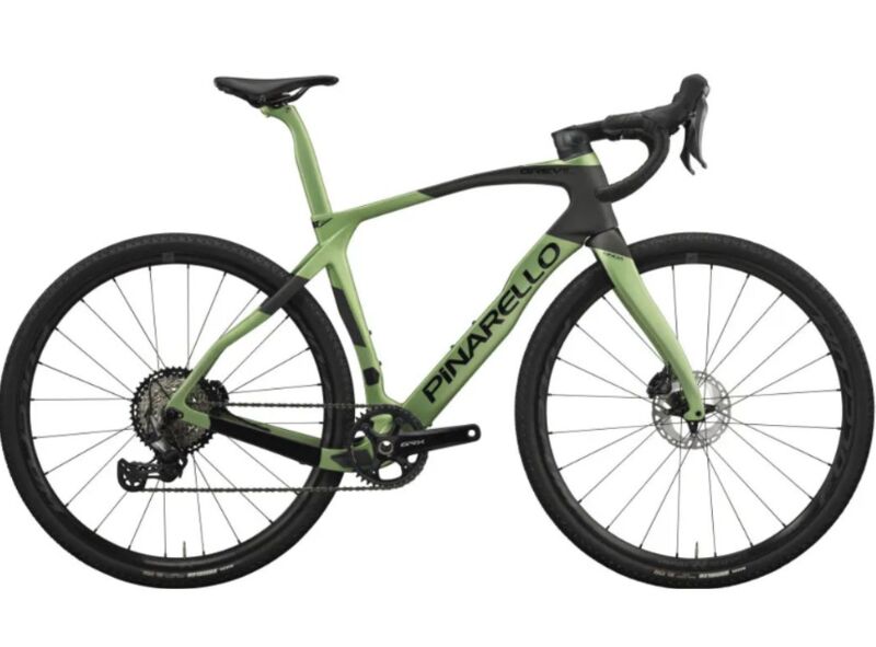 Pinarello Grevil F GRX Di2 (2024) | diamond | green | S | 50 cm, image 1 of 3