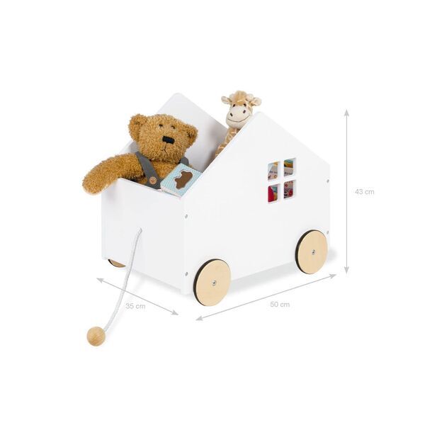 Pinolino Spielzeugkiste Hydda | vit 2