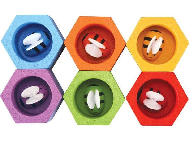 PlanToys Bienenwaben | brown 1