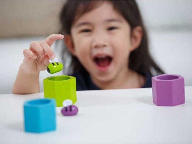 PlanToys Bienenwaben | brown 3