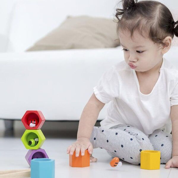 PlanToys Bienenwaben | brown 5