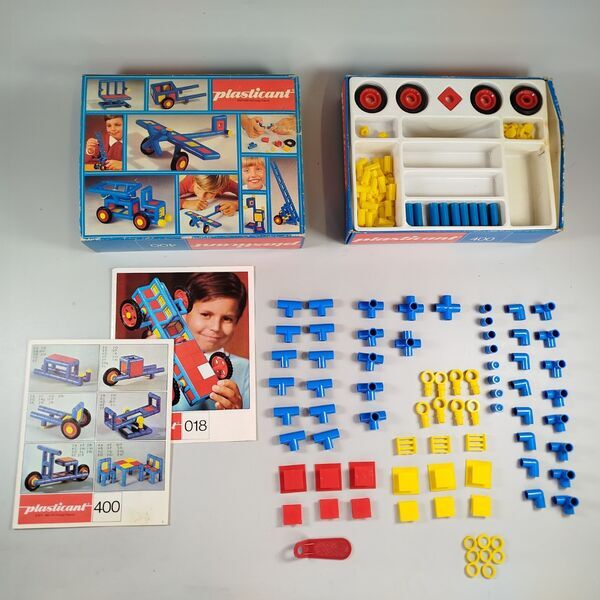 Plasticant Konstruktions-Baukasten 400 | multicolored 4