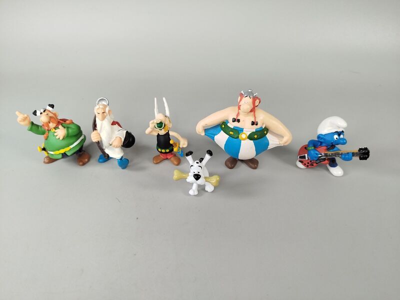 Plastoys Asterix & Obelix Figuren, Set von 6 Charakteren – Sammlerfiguren | mehrfarbig 1