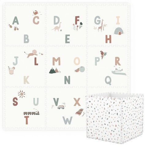Play&Go® Eva Puzzlematte Alphabet 180 x 180 cm | multicolored 1