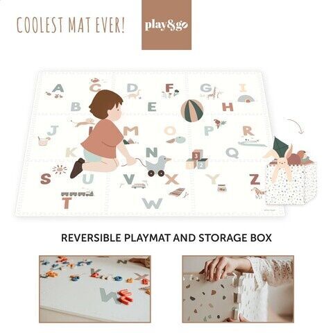 Play&Go® Eva Puzzlematte Alphabet 180 x 180 cm | multicolored 2