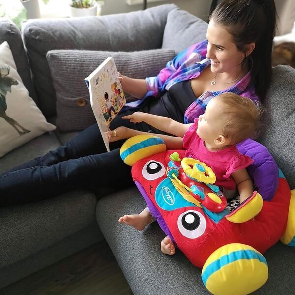 Playgro Plüschauto mit Lenkrad | večbarven 3