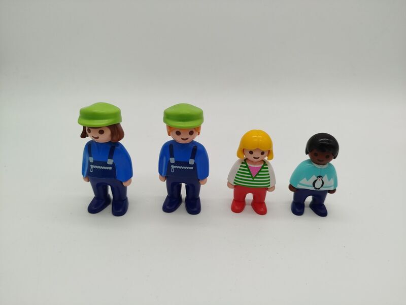 Playmobil 1.2.3 Spielset - Zoo mit 4 Figuren & 11 Tieren | multicolored 4