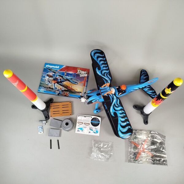 Playmobil Air Stunt Show Flugzeug | večbarven | Version Englisch 2
