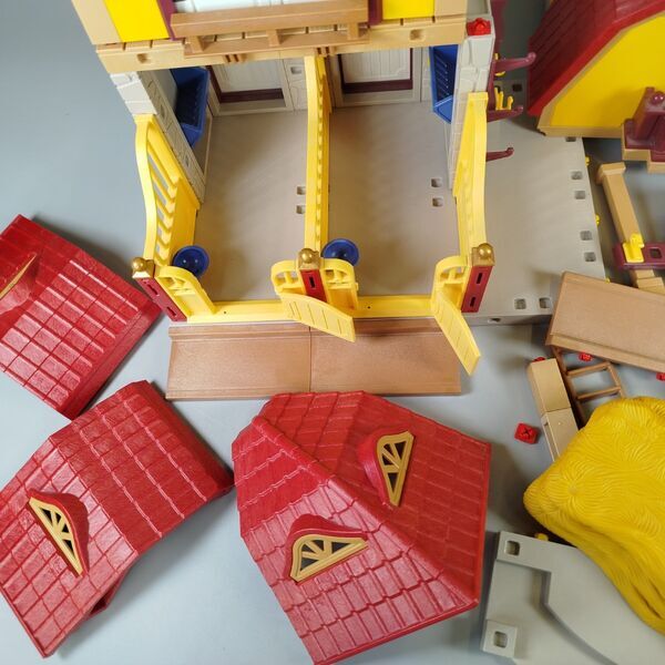 Playmobil Bauernhof Pferdestall Set | multicolored 5